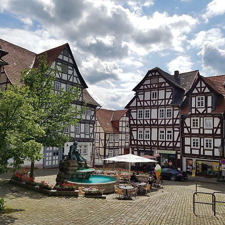 Ferienwohnung Historischer Marktplatz Spangenberg Exteriör bild