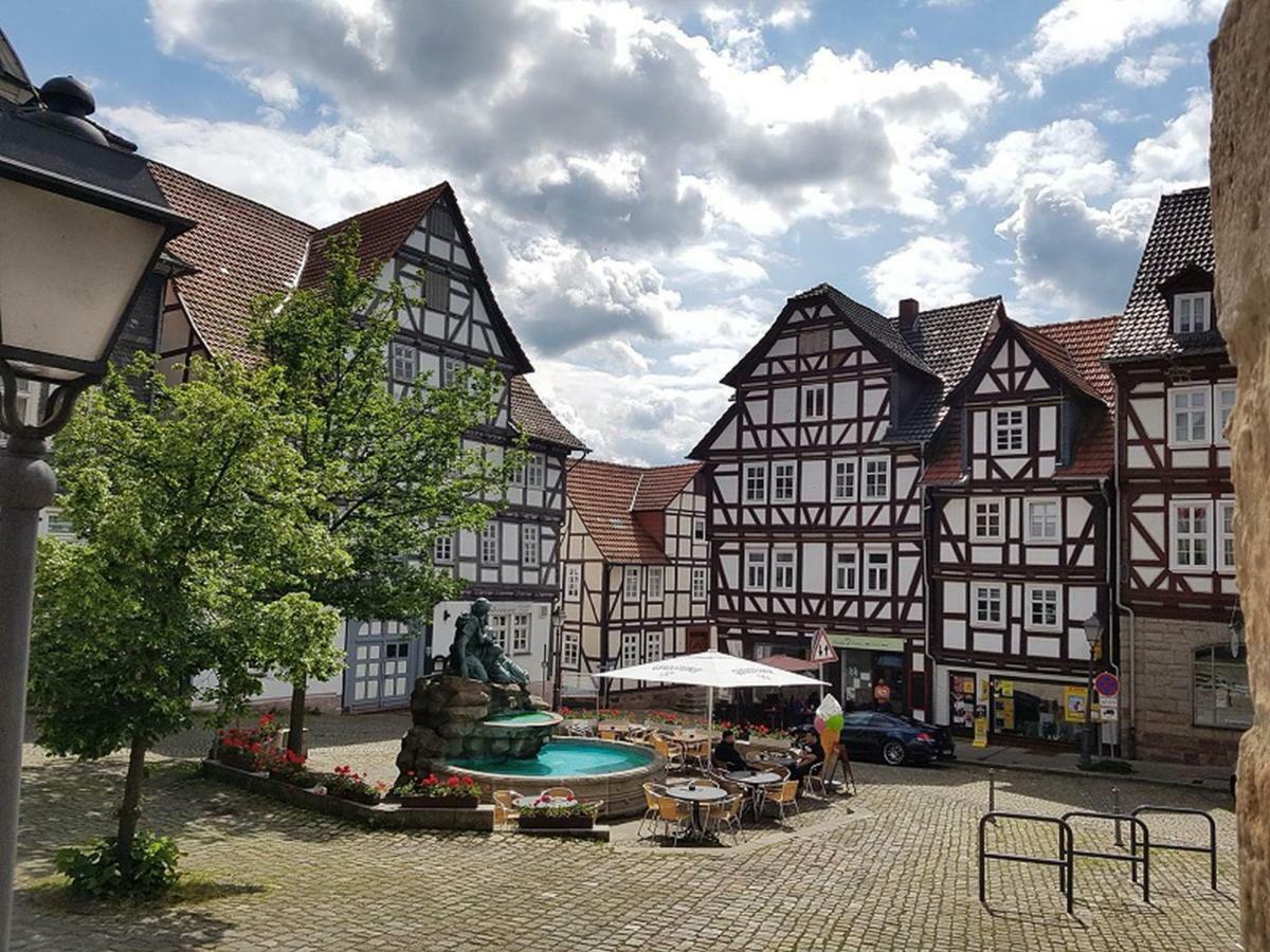 Ferienwohnung Historischer Marktplatz Spangenberg Exteriör bild