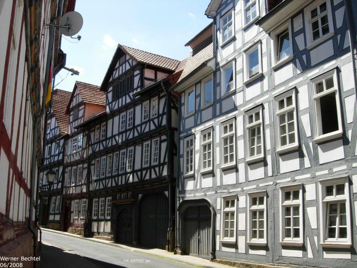 Ferienwohnung Historischer Marktplatz Spangenberg Exteriör bild