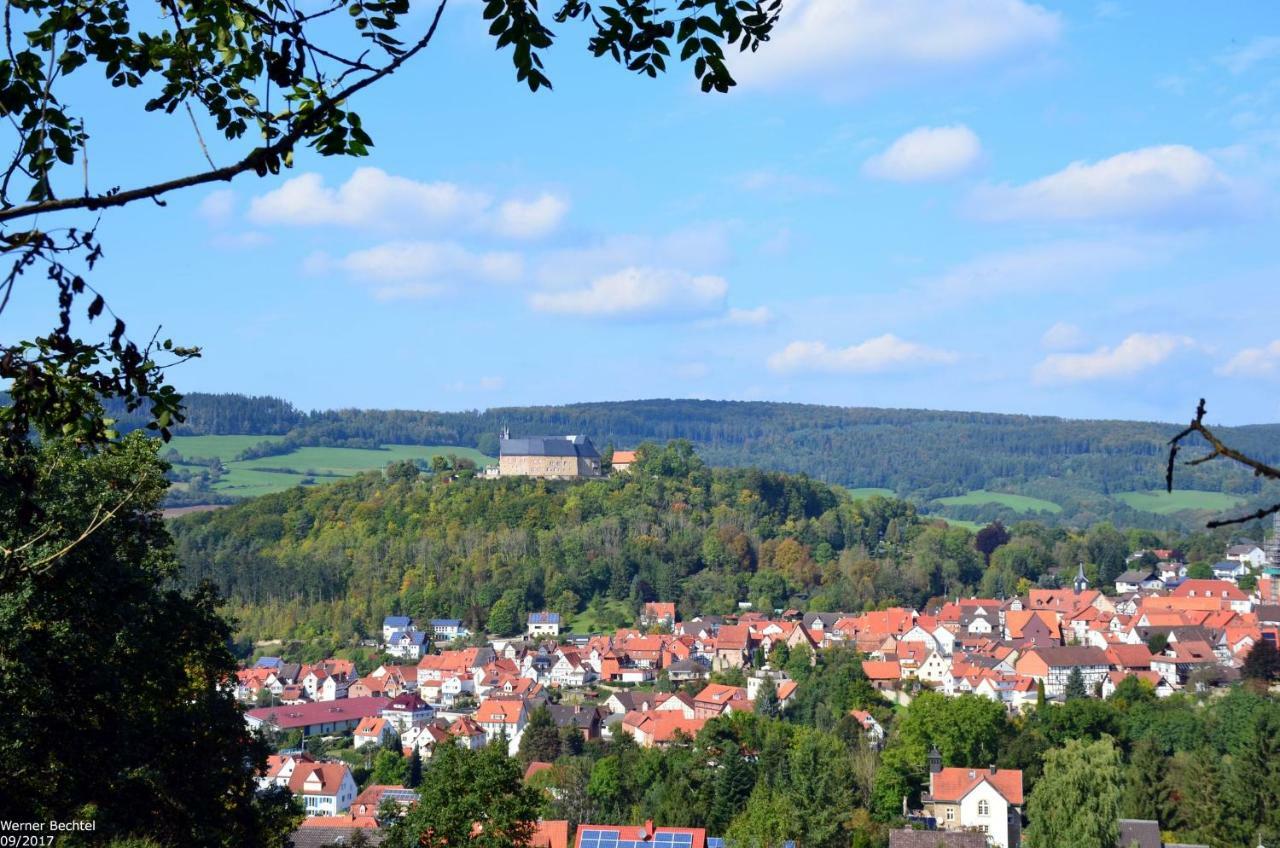 Ferienwohnung Historischer Marktplatz Spangenberg Exteriör bild