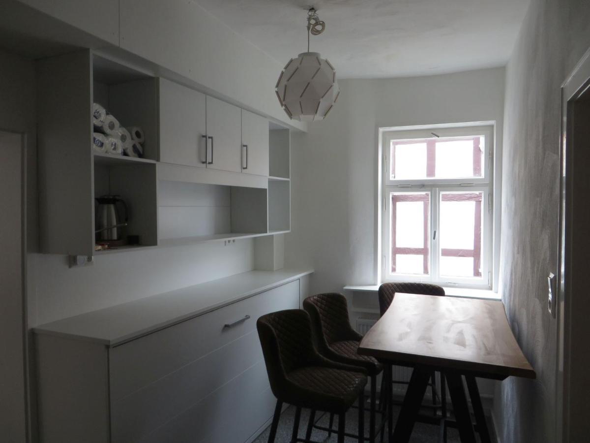 Ferienwohnung Historischer Marktplatz Spangenberg Exteriör bild